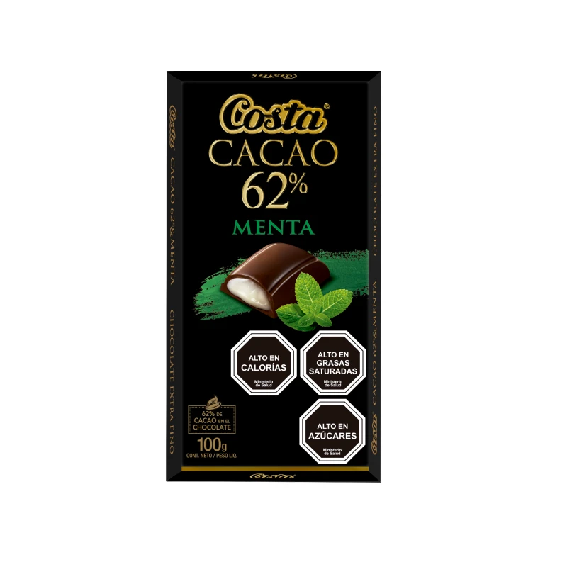 Costa Cacao 62% Menta