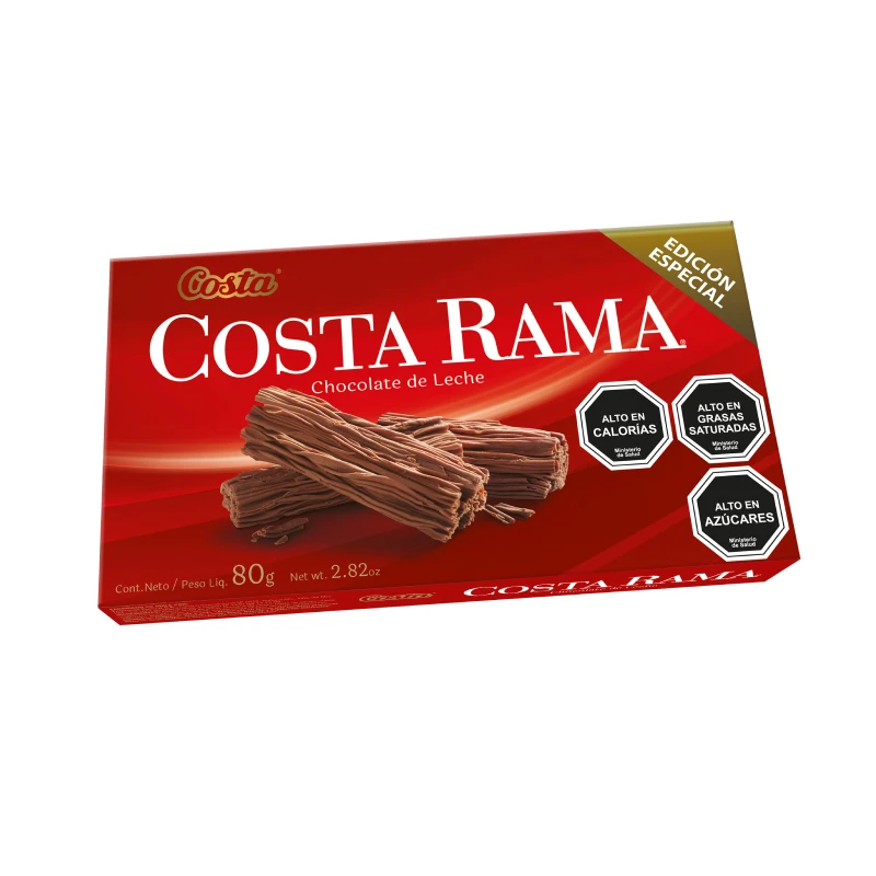 Costa Rama chocolate de leche 80 GR