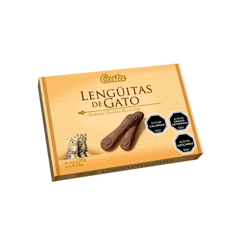 Lenguitas de gato 120 GR