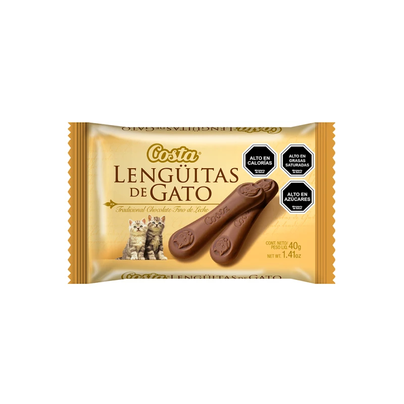 Lenguitas de gato Unitario 40 GR