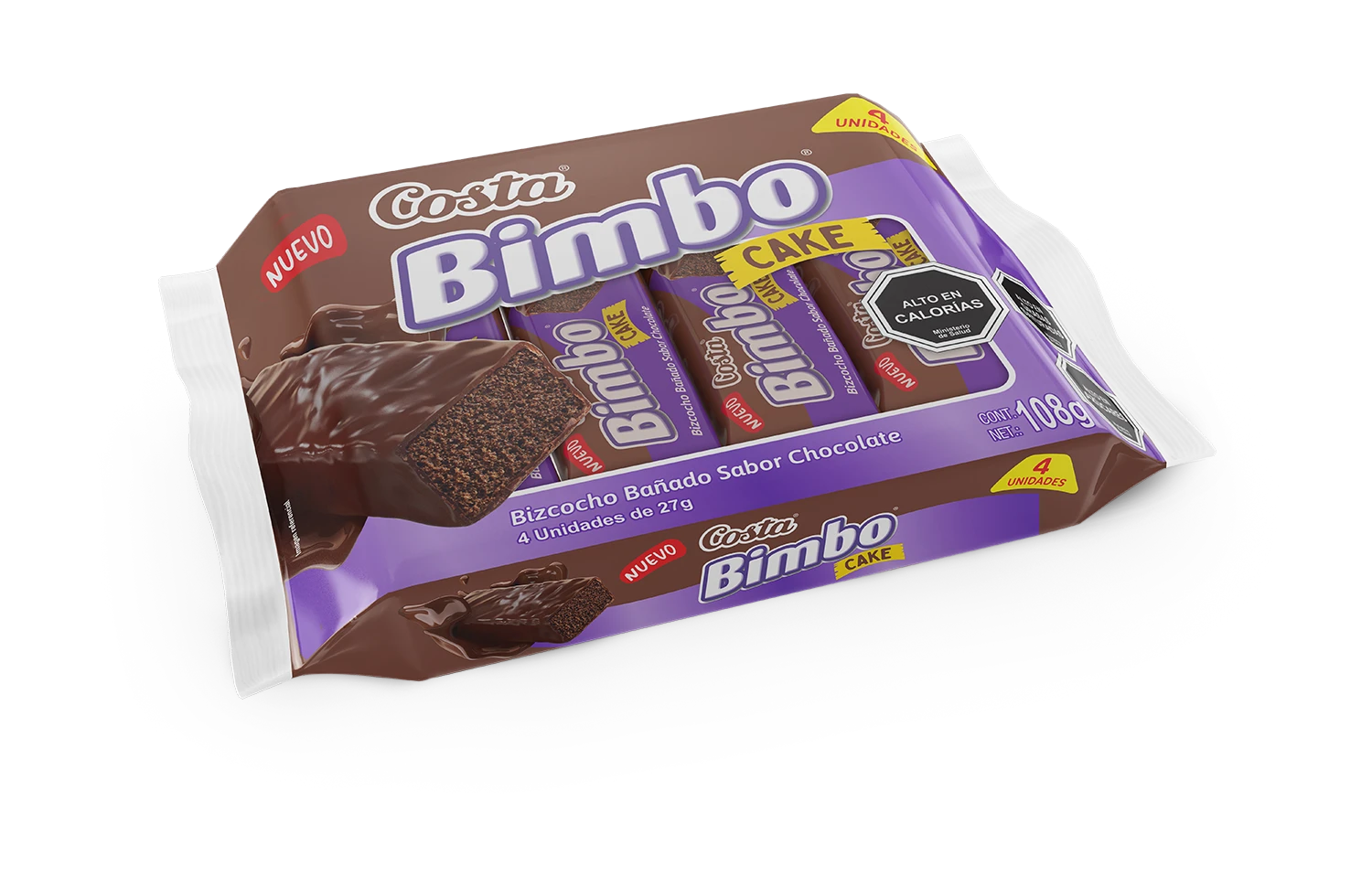 Bimbo Cake 4 Unidades
