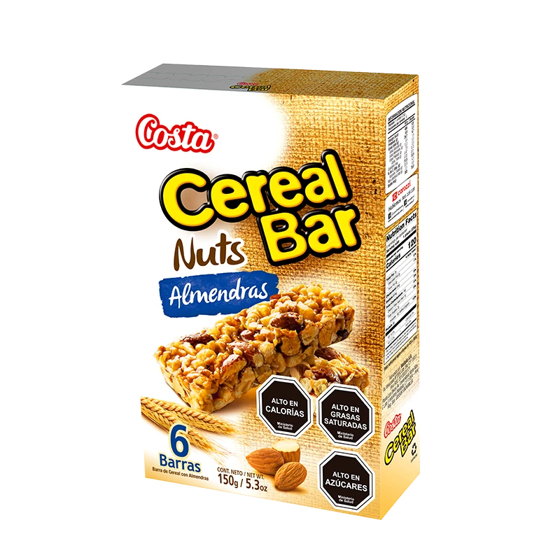 Cerealbar Nuts Almendra Estuche 6 Unidades