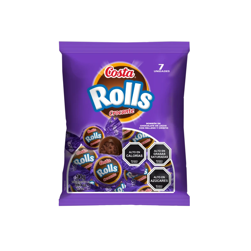 Bolsa Bombón Rolls Crocante