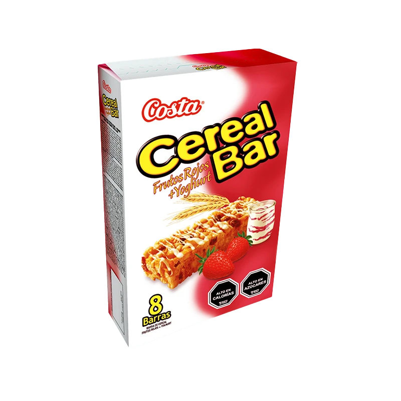 Cerealbar Frutos Rojos + Yogurt Estuche 8 Unidades